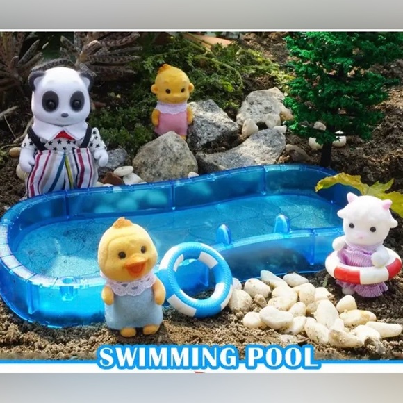 Miniature Doll House Pool + More - Picture 11 of 16